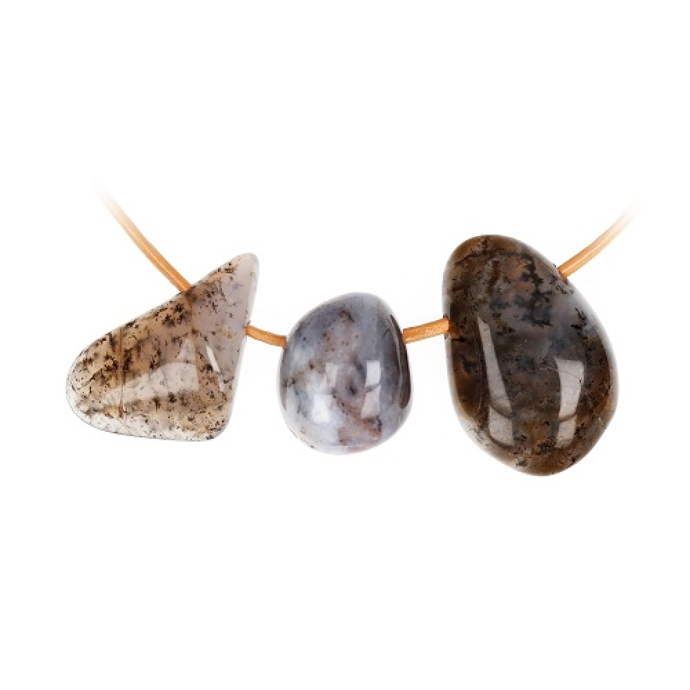 Dendritenachat  gebohrt